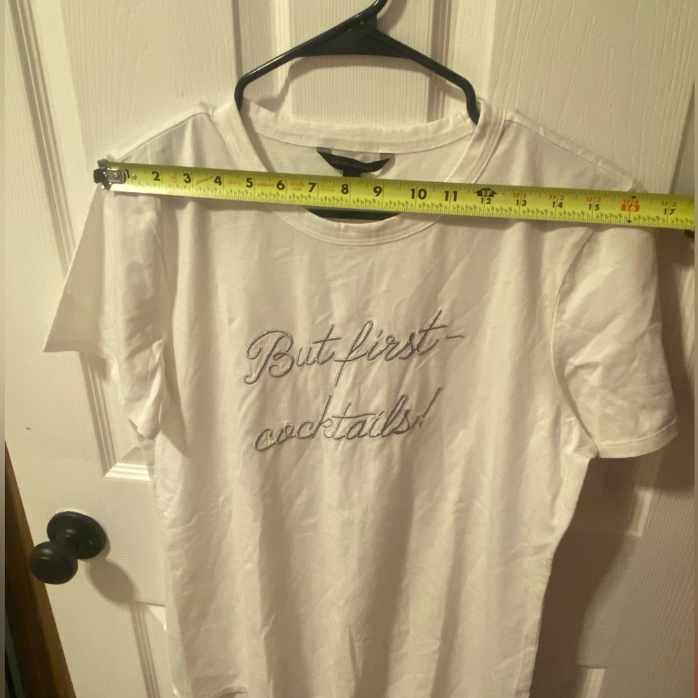 “But First Cocktails” Tee - Picture 3 of 4